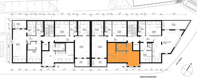 Obenstruthstraße Siegen - Dachgeschoss Wohnung 23